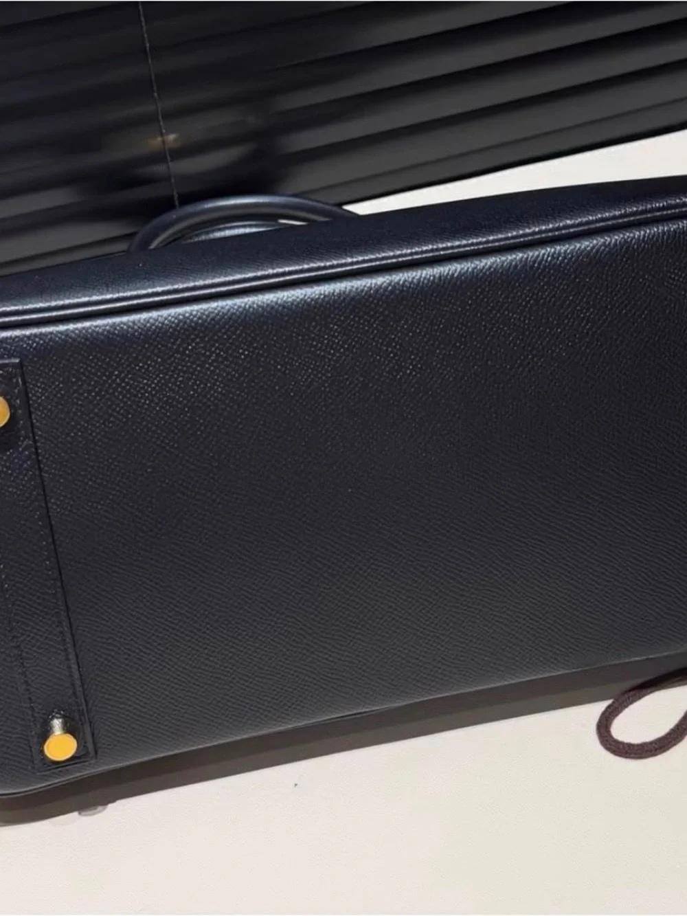 Hermes Black Birkin 30 Epsom leather bag